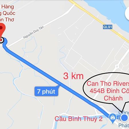 Can Tho Riverside Hostel Binh Thuy Exteriör bild