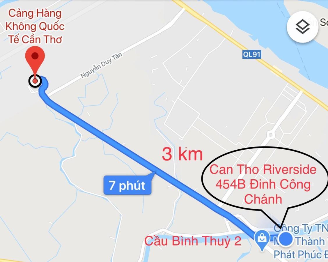 Can Tho Riverside Hostel Binh Thuy Exteriör bild